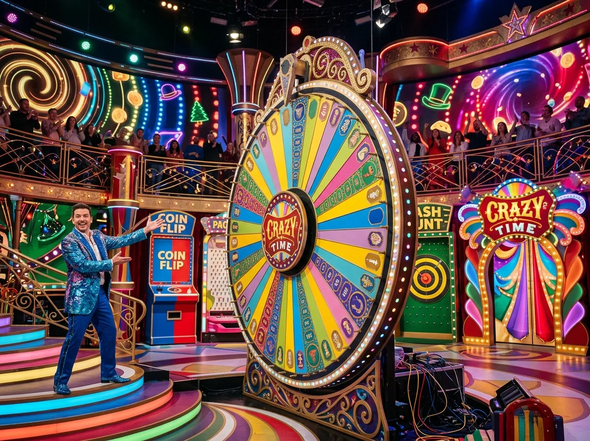 Live Crazy Time gameshow